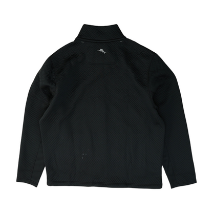 Black Solid Active Jacket