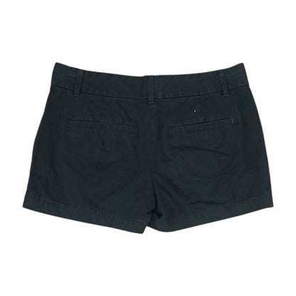 Black Solid Chino Shorts