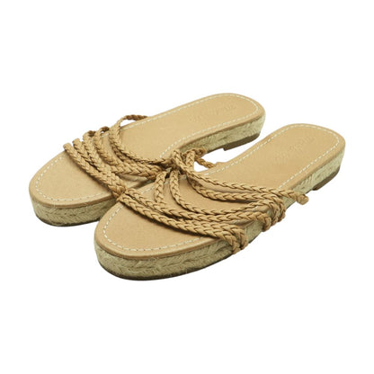 Brown Flat Sandals