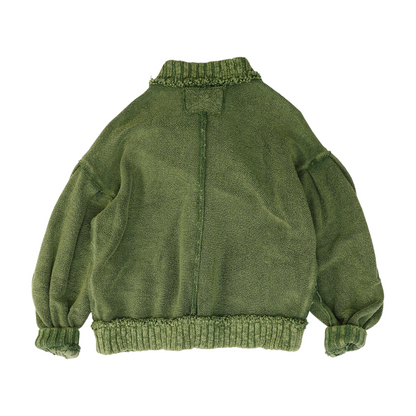 Green Solid Jacket