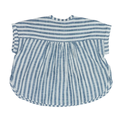 Blue Striped Blouse