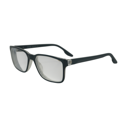 Black Nike 7160 Rectangle Prescription Eyewear