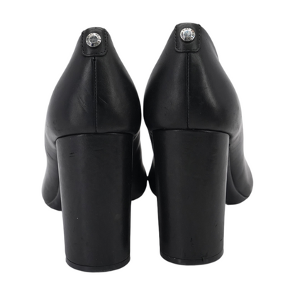 Black Block Heels