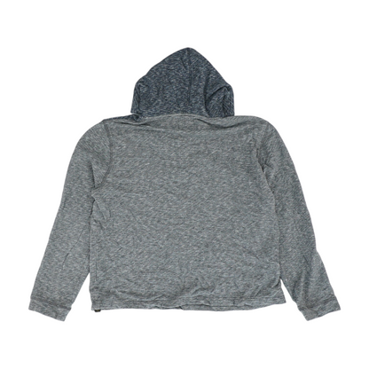 Lucky Brand Gray Color Block Hoodie Pullover – Image 2
