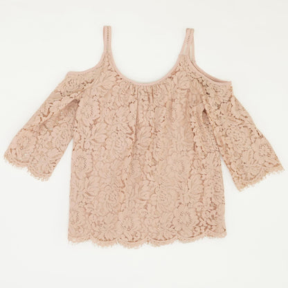 Pink Floral Sleeveless Blouse