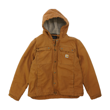 Brown Solid Jacket