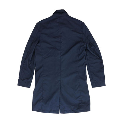Navy Solid Lightweight Coat