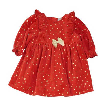 Red Print Dress