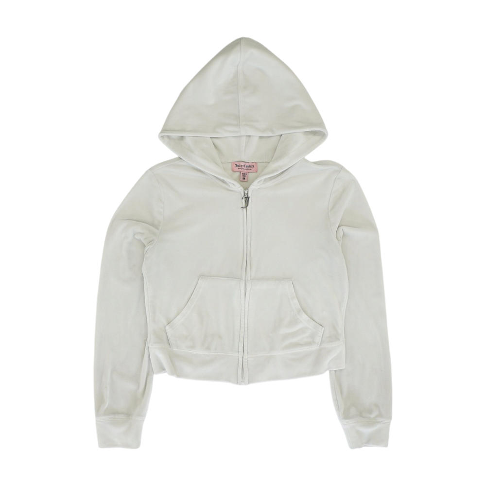 White Solid Active Jacket