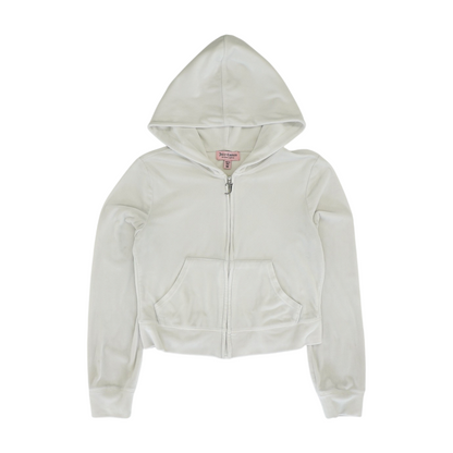 White Solid Active Jacket
