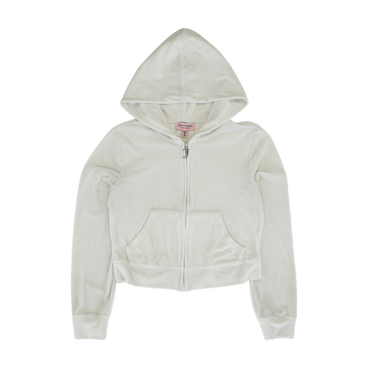 White Solid Active Jacket