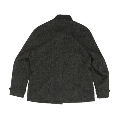 Black Striped Lightweight Coat