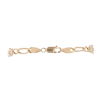 14K Yellow Gold Chain Bracelet
