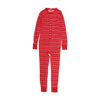 Red Abstract Onesie