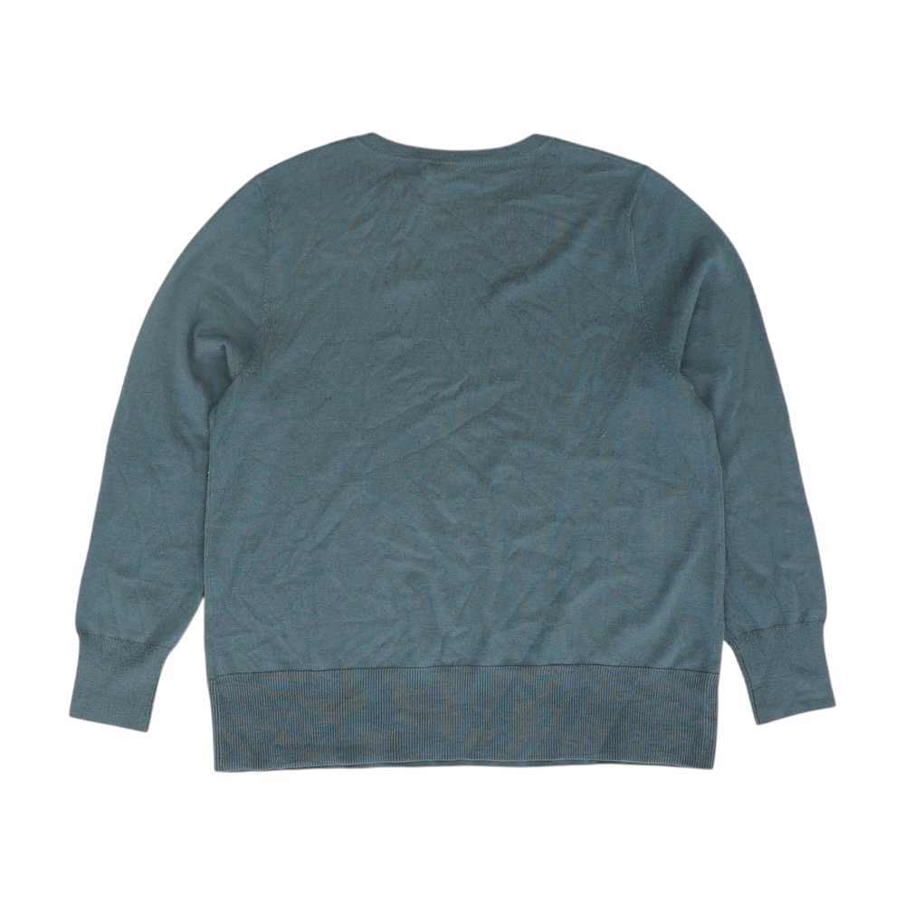 Universal Standard Gray Solid Pullover Sweater – Image 2