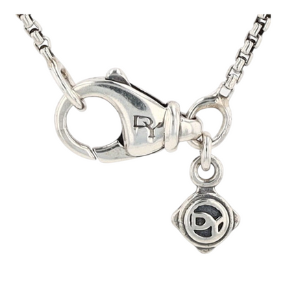2 1/2 ctw Sterling Silver Topaz Pendant Necklace