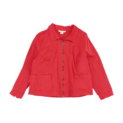 Pink Plus Solid Jacket