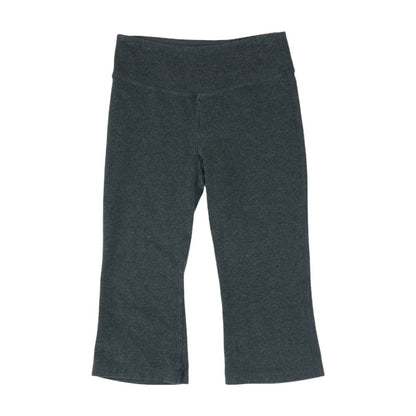 Gray Solid Active Pants