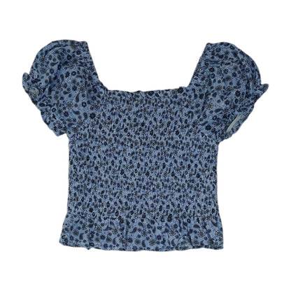 Blue Paisley Blouse