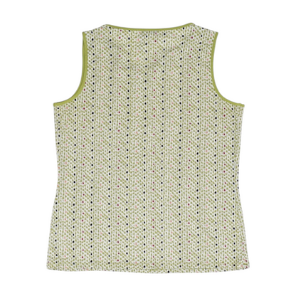 Green Abstract Blouse