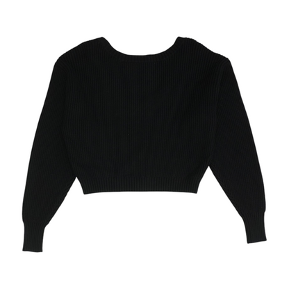 Black Pullover Sweater