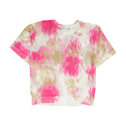 Pink Graphic Blouse