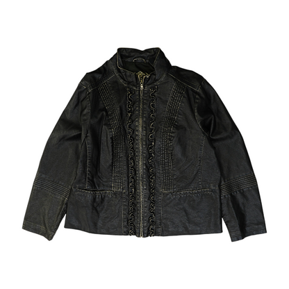Black Plus Solid Jacket