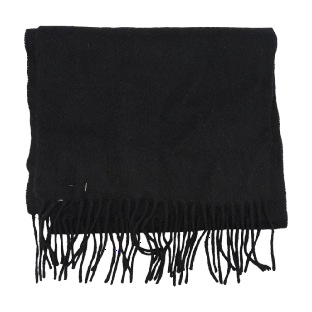 Black 100% Cashmere Scarf