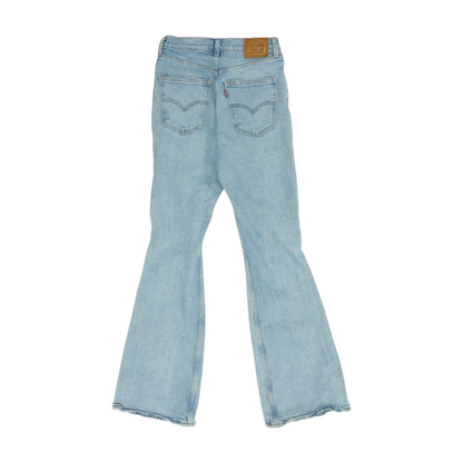 Blue Wide Leg Jeans