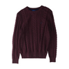 Burgundy Pullover Sweater