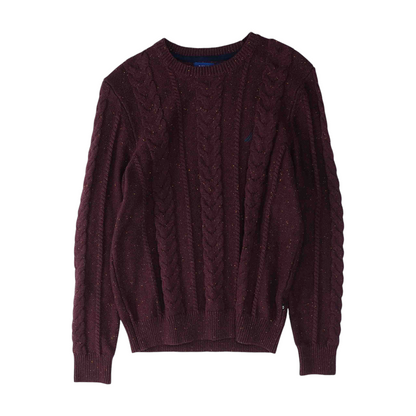 Burgundy Pullover Sweater