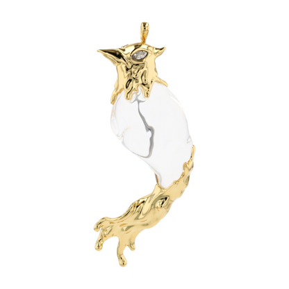 Costume Lucite Brooch