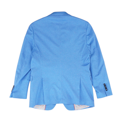 Blue Solid Sport Coat