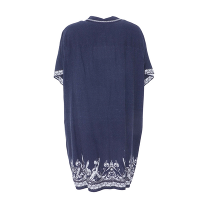 Indigo Plus Floral Midi Dress
