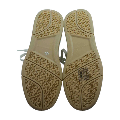 Gold Low-Top Athletic Shoes