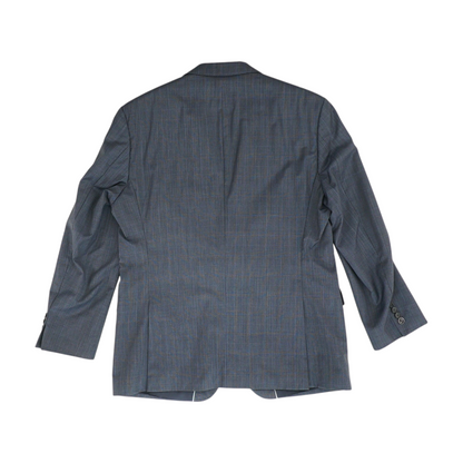 Navy Plaid Sport Coat