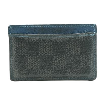 Card Holder in Damier Graphite