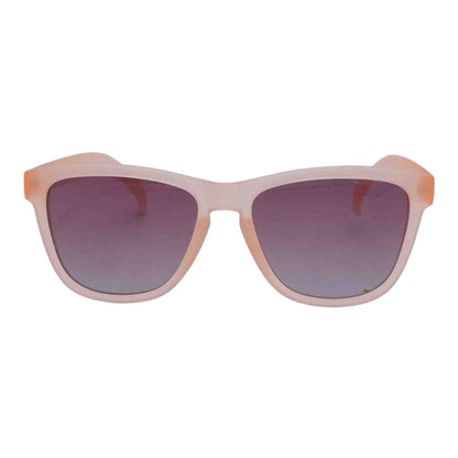 Peach Don't Make Me Blush Square Sunglasses