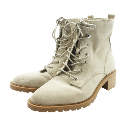 Beige Ankle Boots