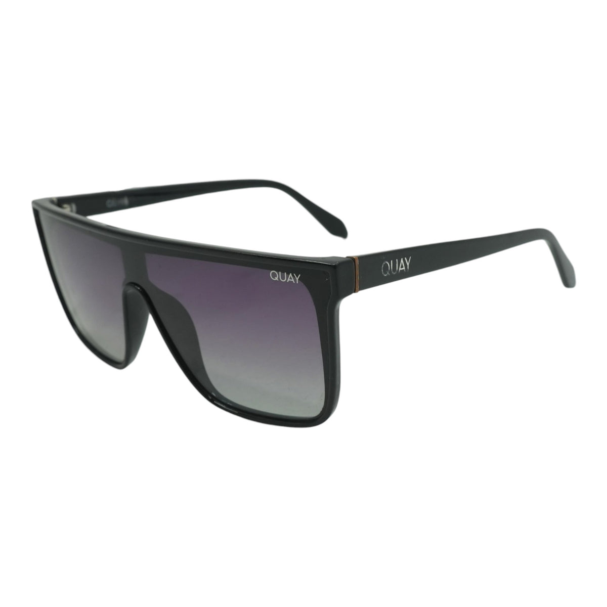 Quay Black Nightfall Square Sunglasses – Image 1