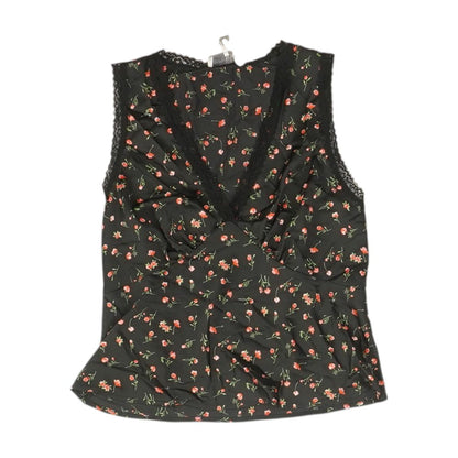 Black Floral Blouse