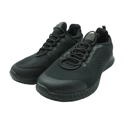 Black Low-Top Athletic Shoes