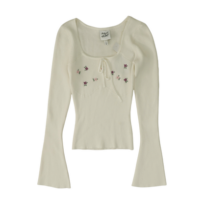 White Pullover Sweater