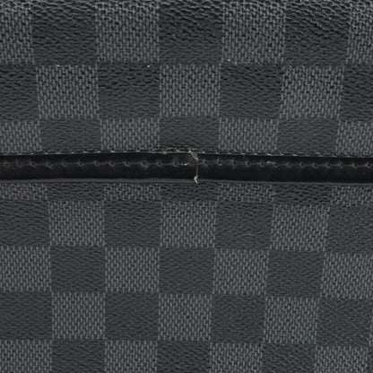 Damier Graphite Canvas Hanging Toiletry Pouch