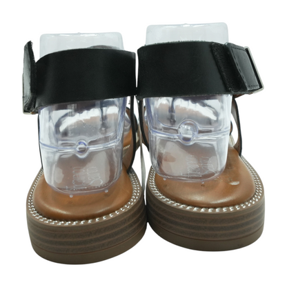 Black Flat Sandals