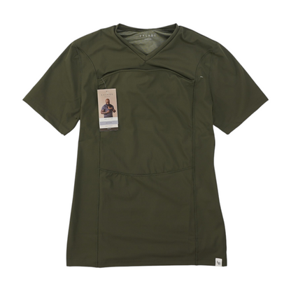 Green Solid T-Shirt