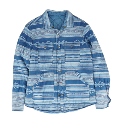 Blue Striped Jacket