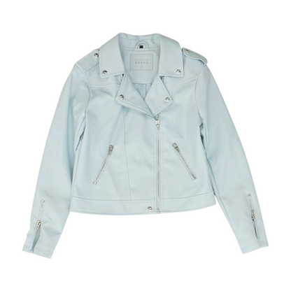 Blue Solid Jacket