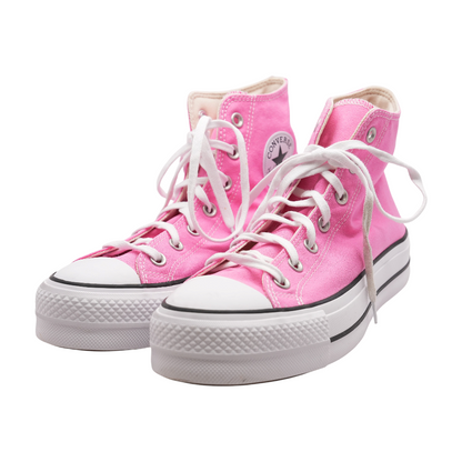 Pink High-Top Athletic Shoes