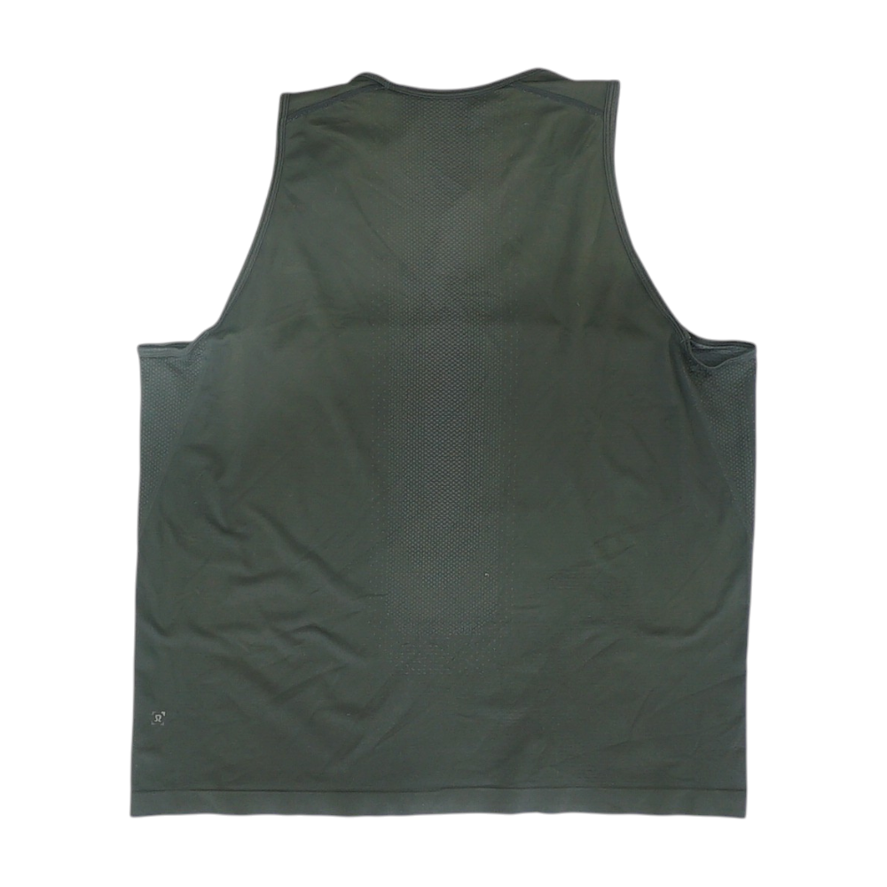 Black Solid Active Tank